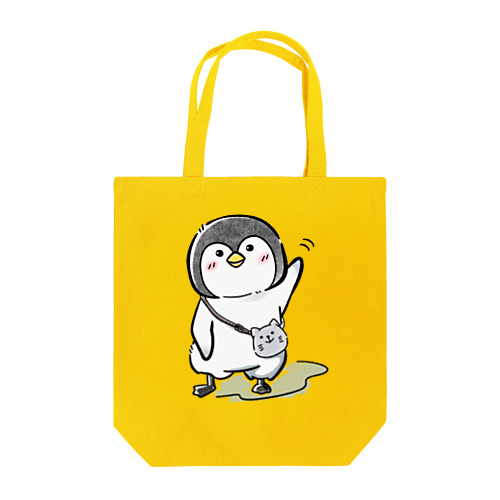 #ネコになりたいペンギン Tote Bag