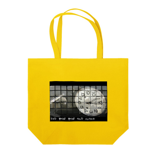 柱時計 Tote Bag