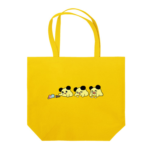 バターの妖精・アイス泣き3連 Tote Bag