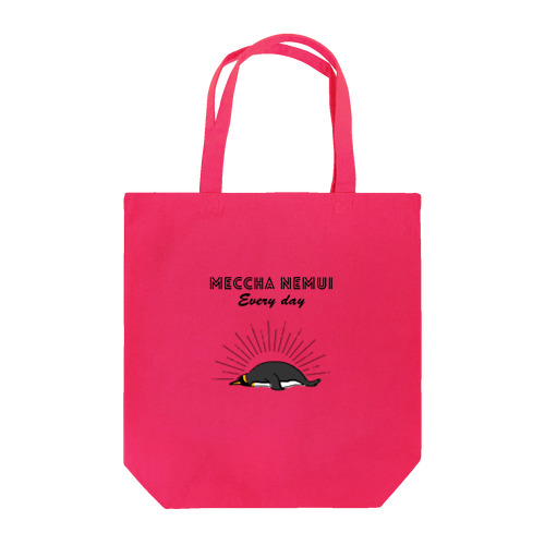 MECCHA NEMUI ペンギン Tote Bag