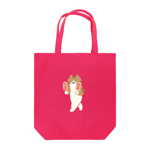 いちごアイスをあざとく運ぶねこ Tote Bag