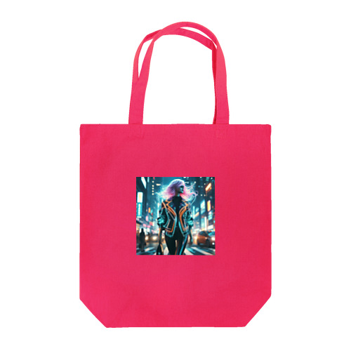 ネオンガール Tote Bag