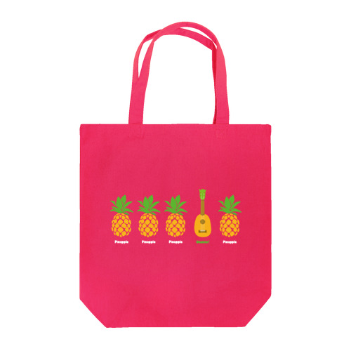 パイナポー＆ウクレレ Tote Bag