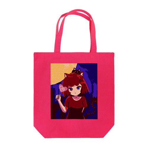 赤毛の猫ミミ女の子 Tote Bag