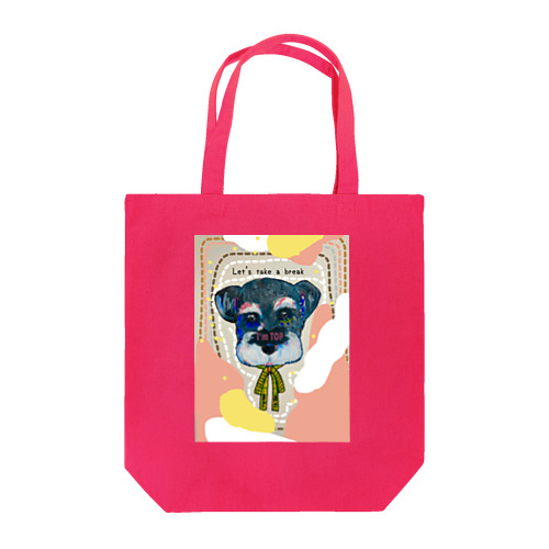 I'm TOP  シュナウザー犬 Tote Bag