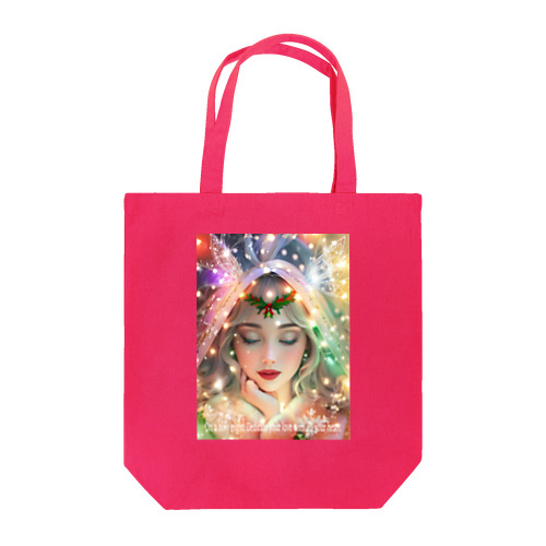  On a holy night. Dedicate your love with all your heart. Tote Bag
