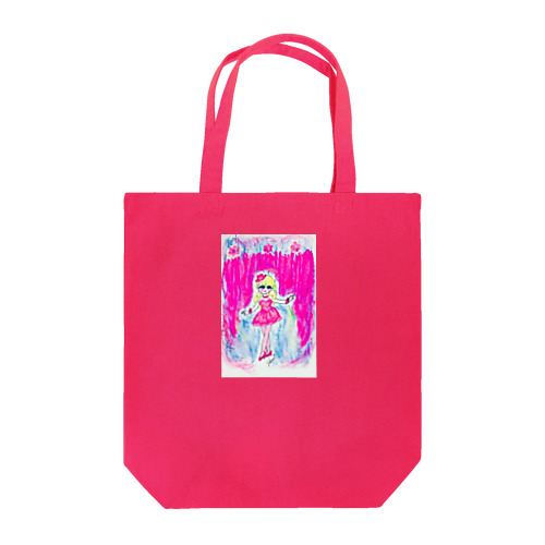 ピンクMerry-go-round Tote Bag