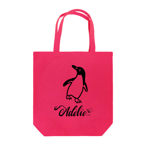 Adélie Penguin (+logo A) トートバッグ