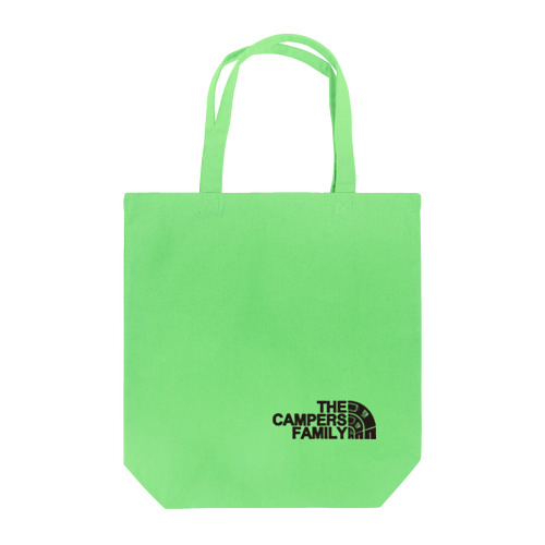 CAMPERS FAMILY02(BK) Tote Bag