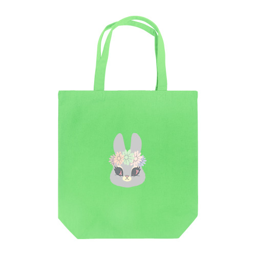 花とうさぎ Tote Bag