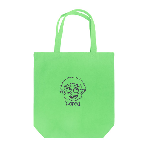 bored boy Tote Bag