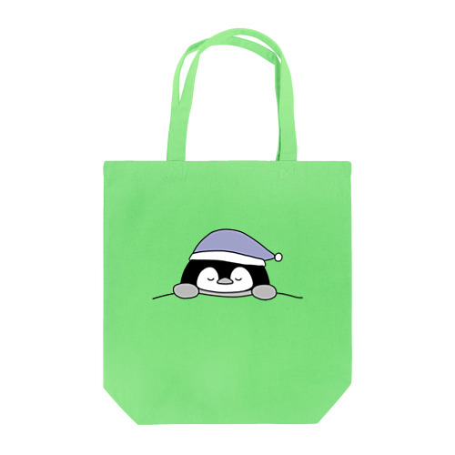 ねむねむペンギン ブルー Tote Bag