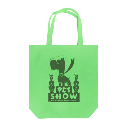 ヴィンテージポスタートートバッグ（Pet Show） Tote Bag