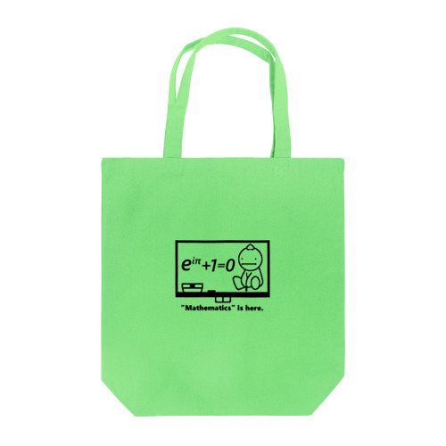 【黒板柄】 Tote Bag