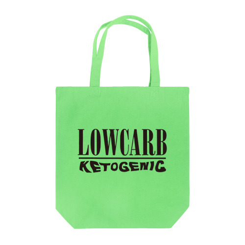 LOWCARB/KETOGENIC トートバッグ Tote Bag