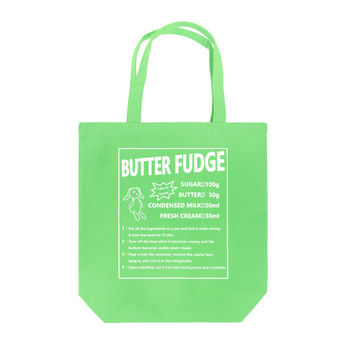 BUTTER FUDGE RECIPE Tote Bag