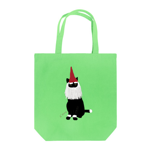 サンタになったクロネコ Tote Bag