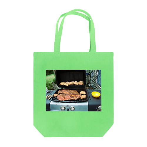 アメリカンBBQ Tote Bag