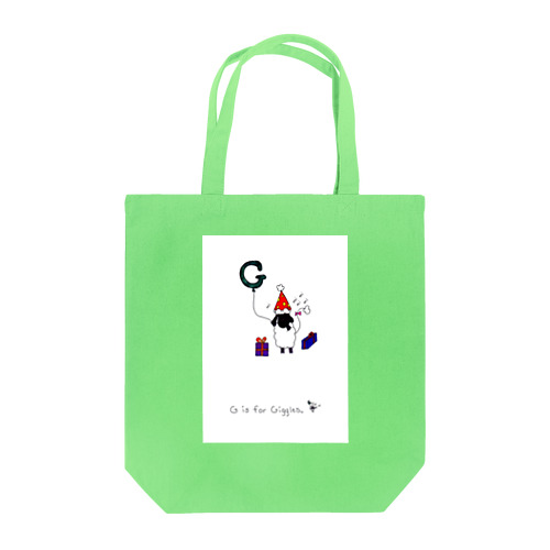 G is for Giggle トートバッグ