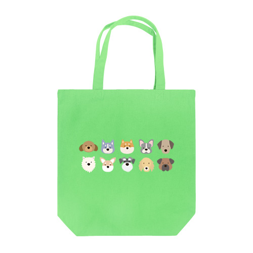 わんわん大集合（ゆる） Tote Bag