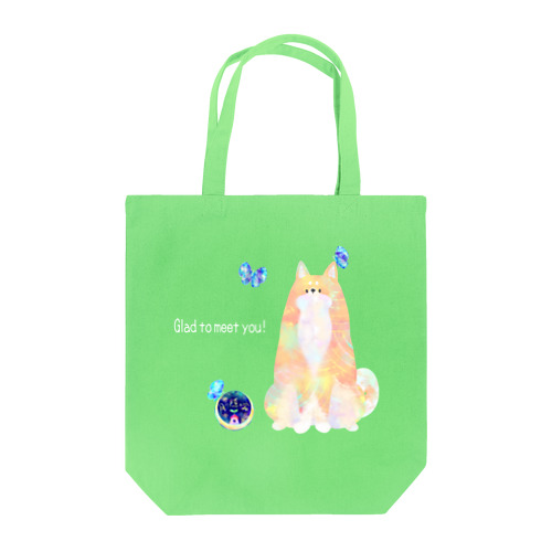 柴犬さんと蝶々さん Tote Bag