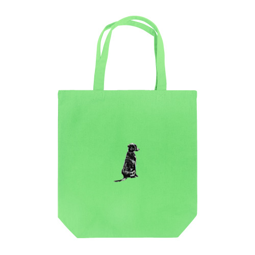 ラブラドールの待ち犬 クロ Tote Bag