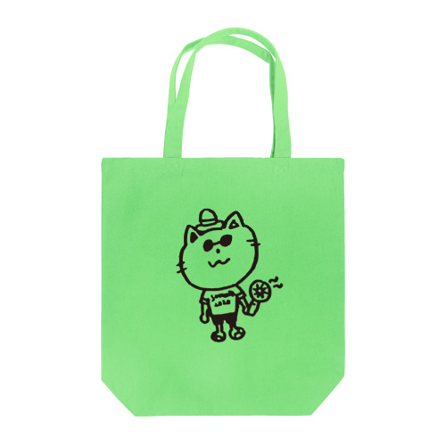 summer cat Tote Bag