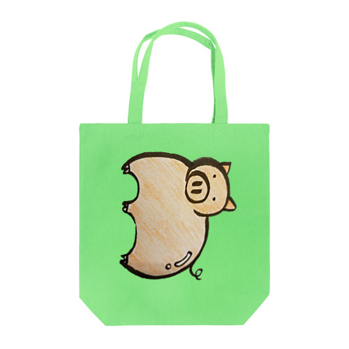 大草原の豚 Tote Bag