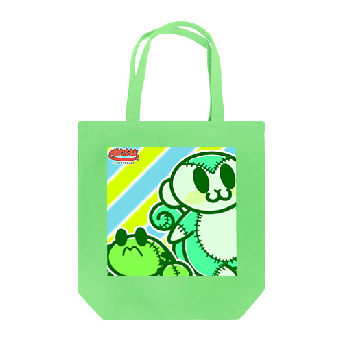 さるとかにの寄り添いぬいぐるみver.G Tote Bag