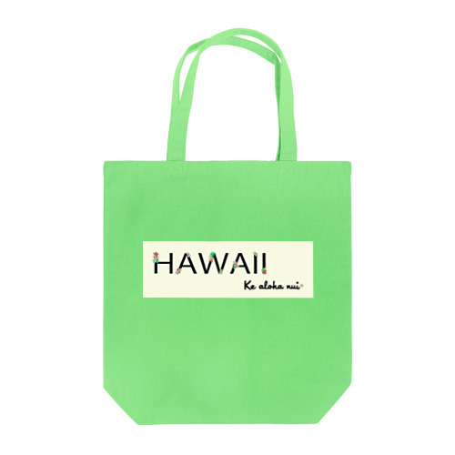 HAWAII　プルメリア Tote Bag