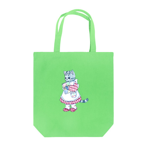 こねこのミトンちゃん（さくらんぼ） Tote Bag