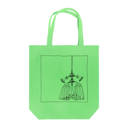 ドローイング0001 モノトーン Tote Bag