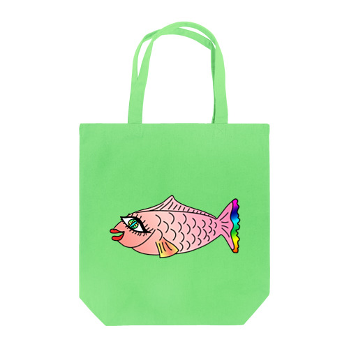 ピンしゃけ Tote Bag