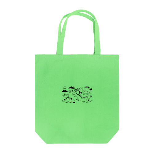 恐竜さんだぞ Tote Bag