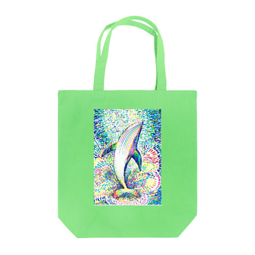 ハイテンションくじら Tote Bag