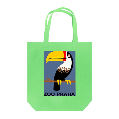 チェコ　プラハ動物園　オニオオハシ トートバッグ