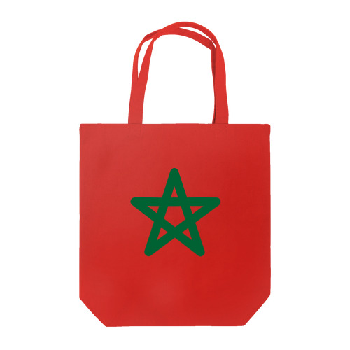モロッコの国旗 トートバッグ