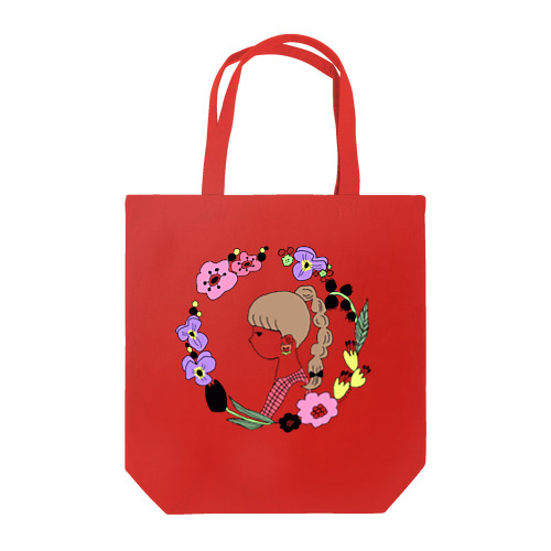 くまたんの耳飾り女の子♡ Tote Bag