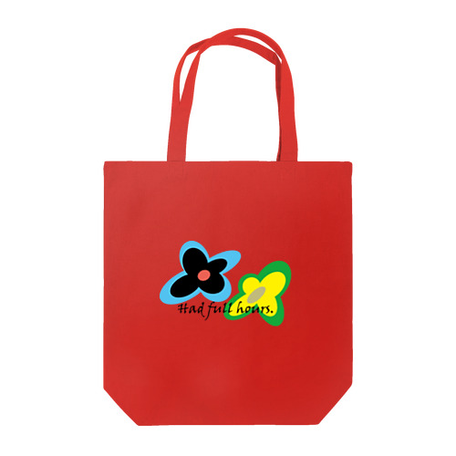 Had time, had full of flowers. Tote Bag