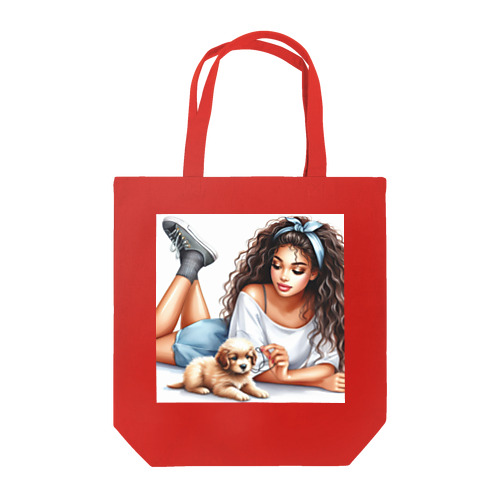 I Love Dog♡ Tote Bag