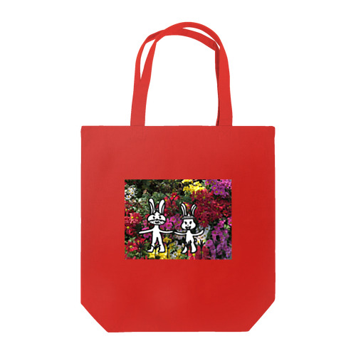 ウサ栗　秋のおデート Tote Bag