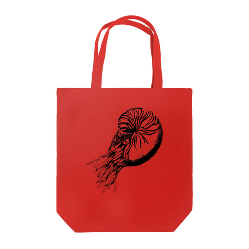 オウム貝（モノクロ） Tote Bag