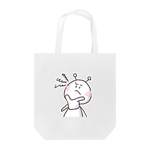 Thinking うちうじんくん🤔 Tote Bag