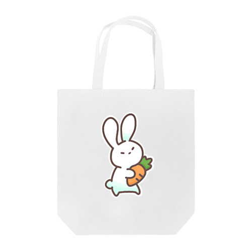 むんっ！うさぎ(グリーン) Tote Bag