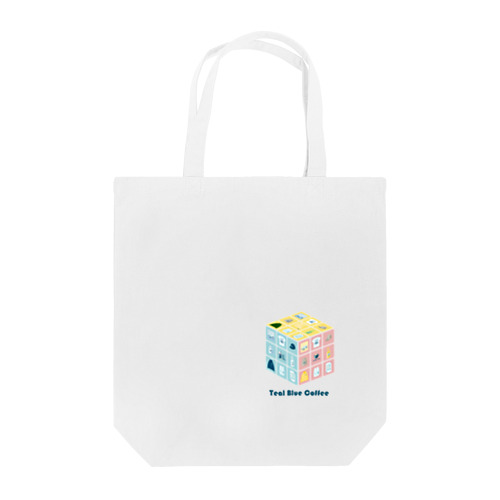 TealBlueItems _Cube COMPLETE Ver. Tote Bag