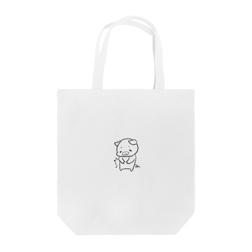 こぶたのぴーちゃん(空腹) Tote Bag