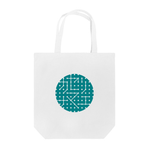 Dot Line Logo -カゼノナマエ- Tote Bag