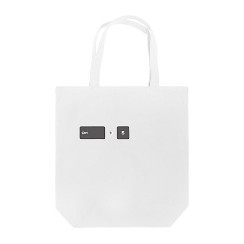 Control + S Tote Bag