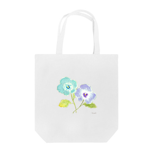 パンジー（ブルー） Tote Bag