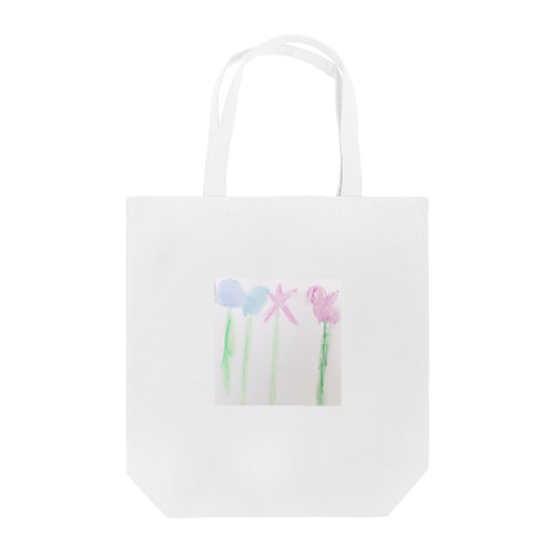 息子の優しい花の絵 Tote Bag